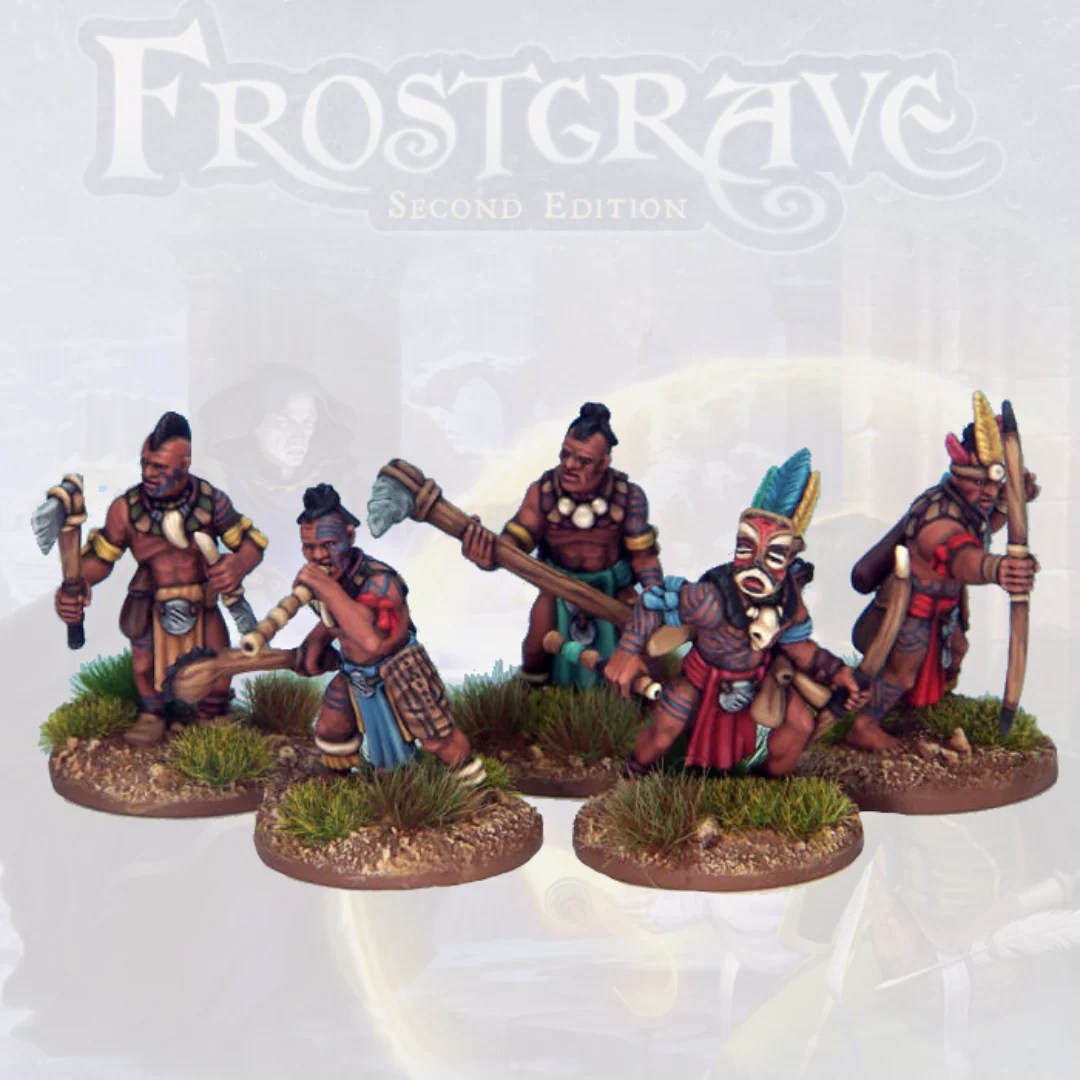 Ghost Archipelago Tribals em4miniatures