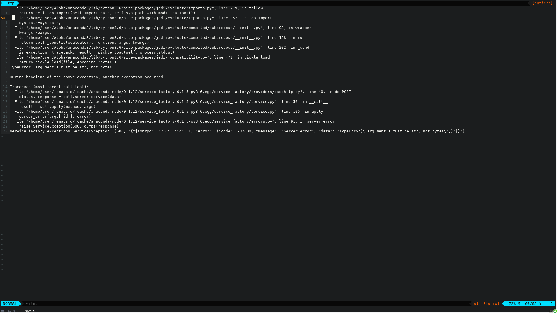Typeerror object of type bytes is not json serializable python3