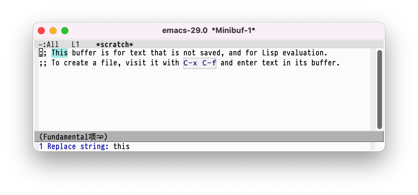 emacs 29 replace string/regex 会高亮匹配字符串，十分实用 Emacsgeneral Emacs China