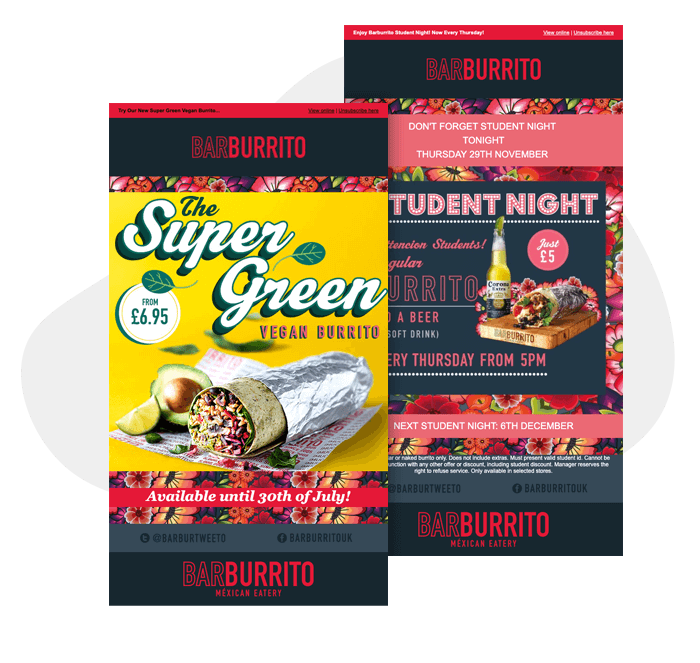 Barburrito Email marketing Extravision