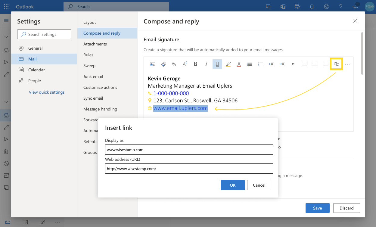 How to Create Email Signatures in Outlook Email Uplers