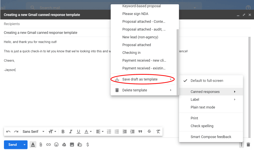 Gmail Email Templates A 6Step Easy Setup Guide