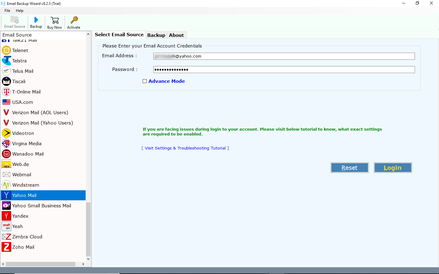 Import Yahoo Email to Outlook with Yahoo to Outlook Migration Tool