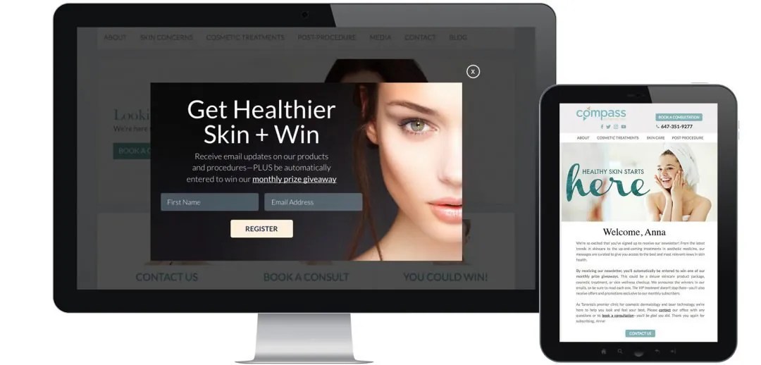 Compass Dermatology Open Rate Gets A Boost Email Broadcast