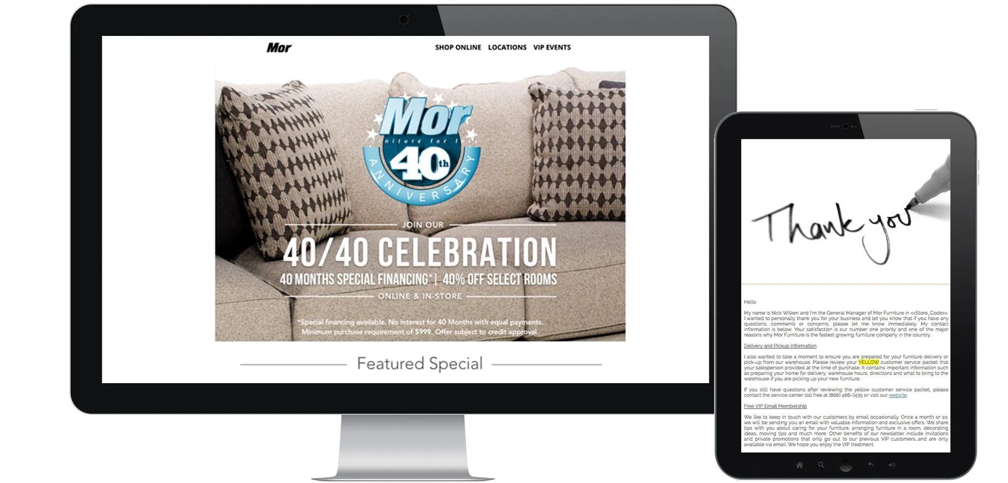 Mor Furniture Drives 10 Million in Sales Using Email