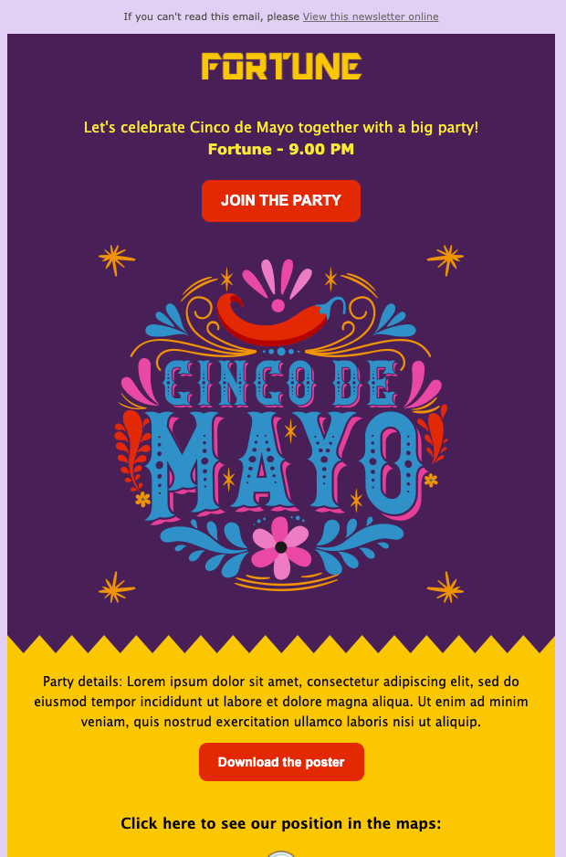 Amazing free email templates eMailChef