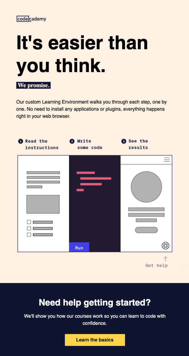 The Codecademy Email Marketing Teardown Email Mastery