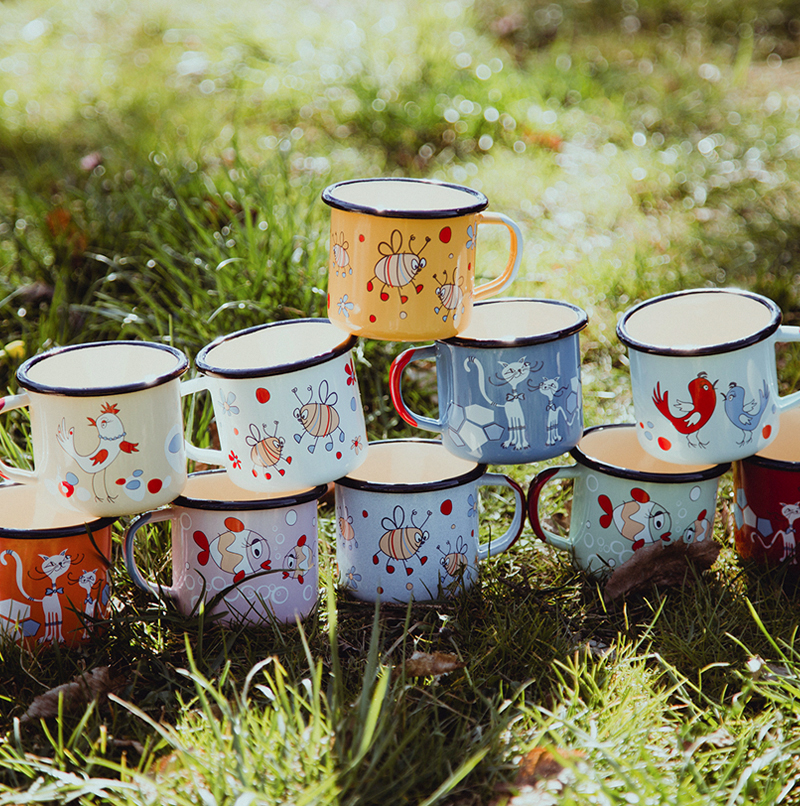 Enamelware at the campsite durability to your outdoor cooking