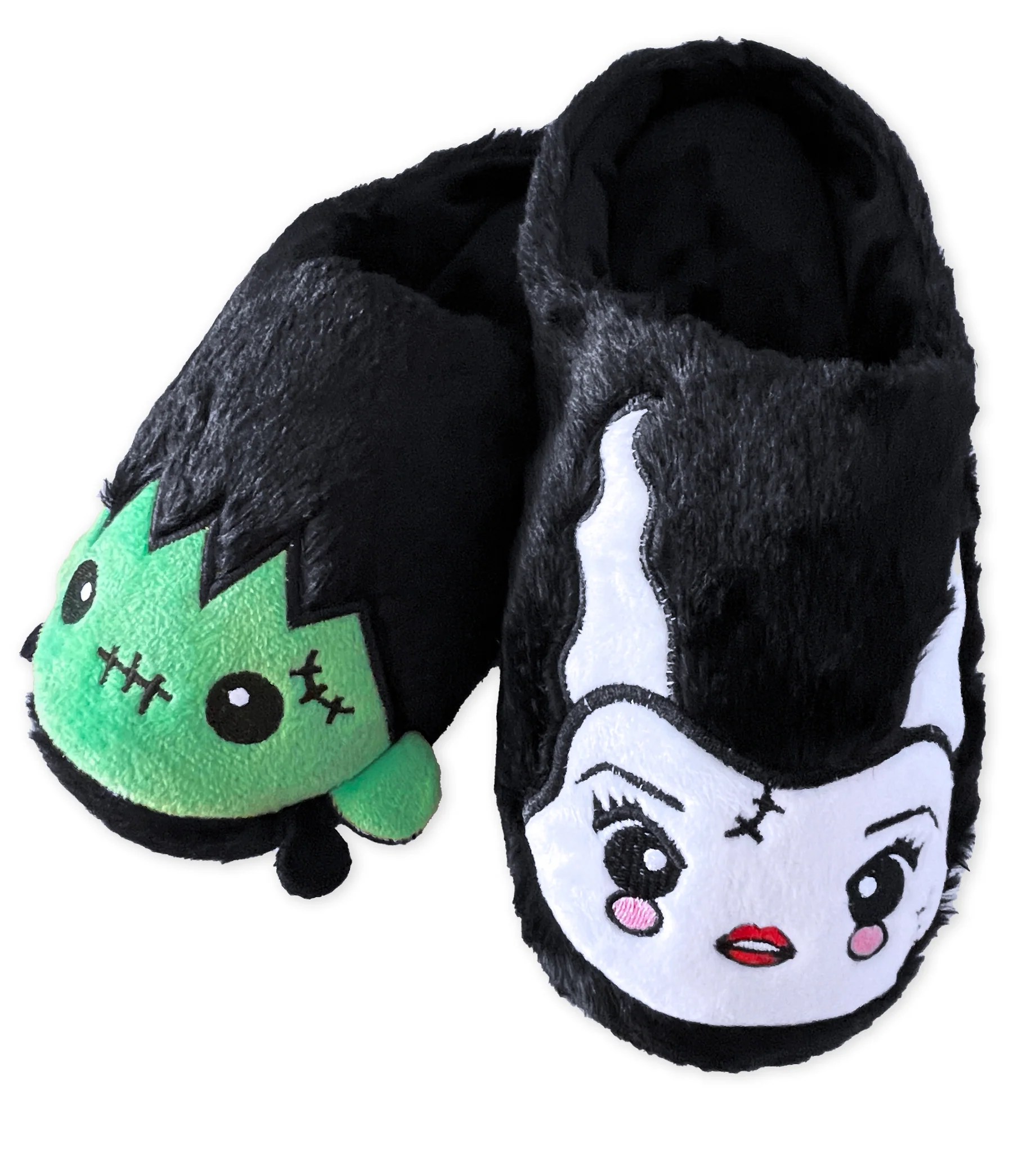 Frank & Bride Monster Slippers Em & Sprout