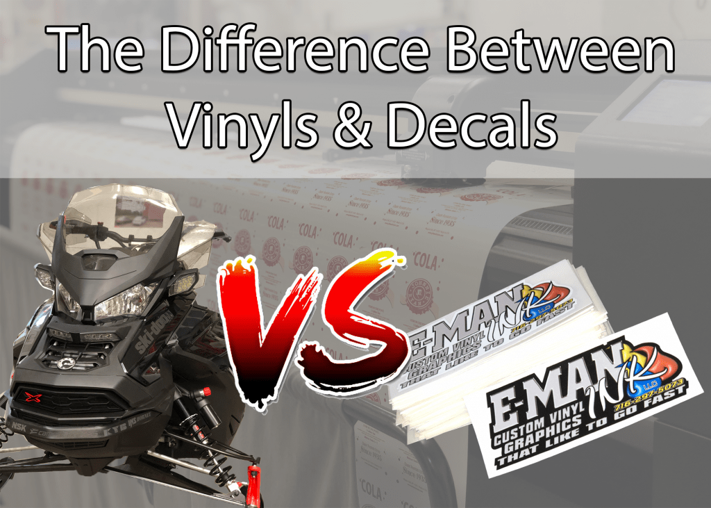 The Difference Between Vinyls & Decals Explained EMan Ink