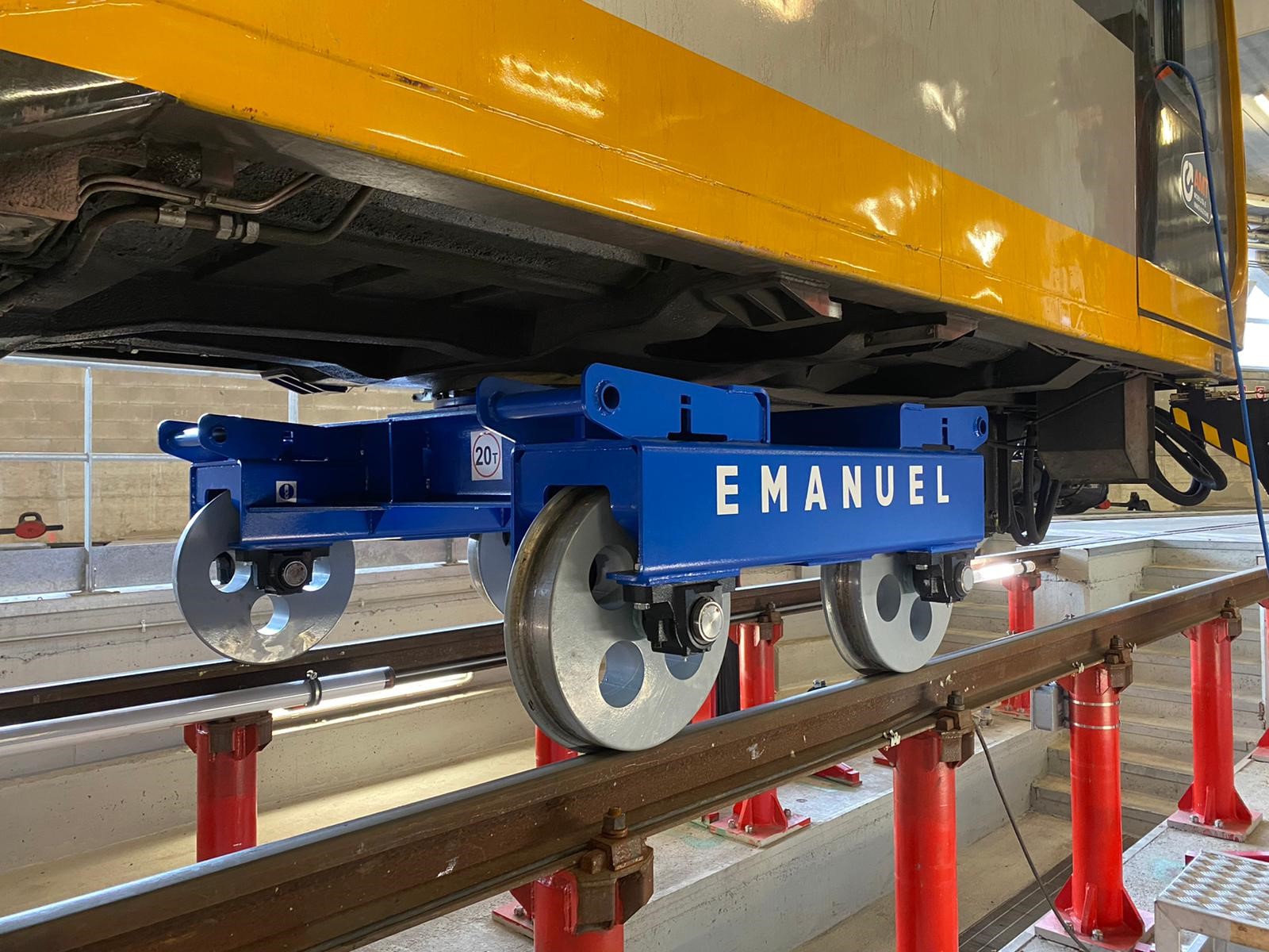 CS Temporary Railway Bogie Emanuel Srl