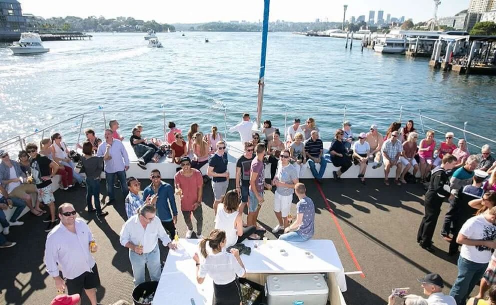 Aussie Legend Catamaran Private Charter Sydney Harbour Embark