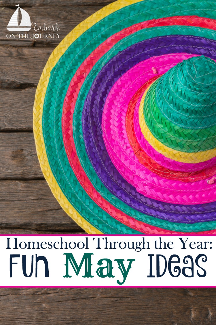 Homeschool Through the Year May Embark on the Journey