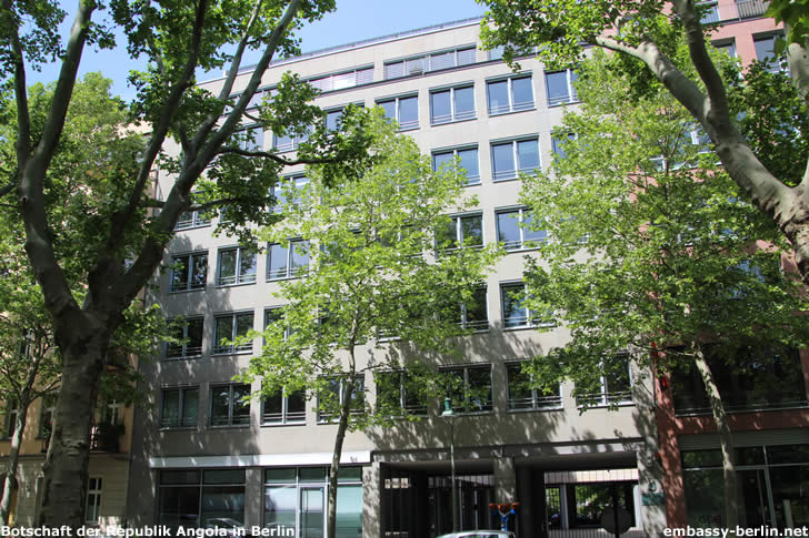 Angolanische Botschaft Botschaften in Berlin