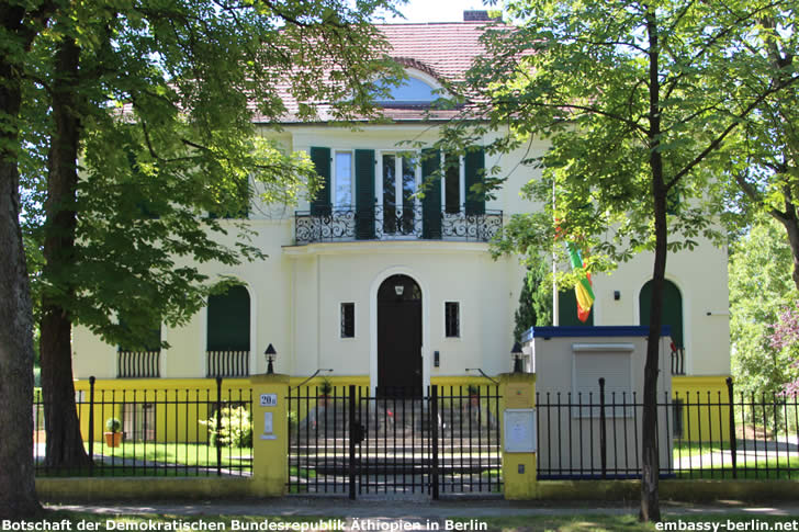 Äthiopische Botschaft Botschaften in Berlin