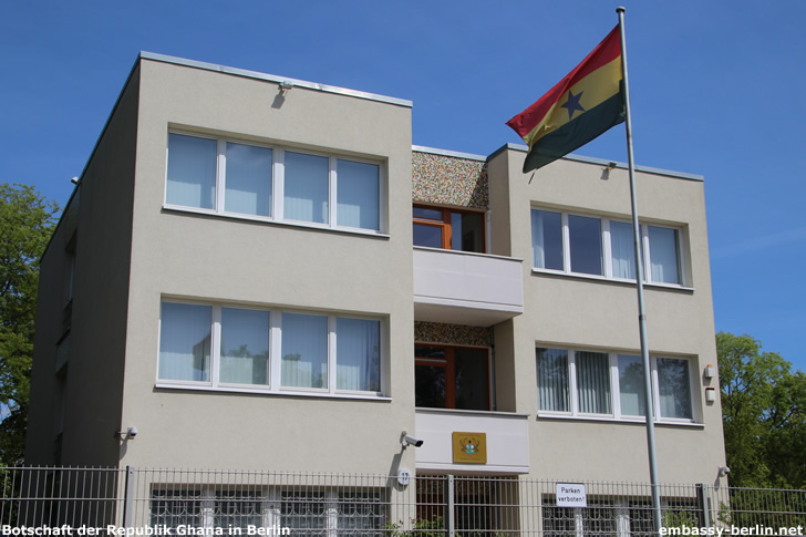 Ghanaische Botschaft Botschaften in Berlin