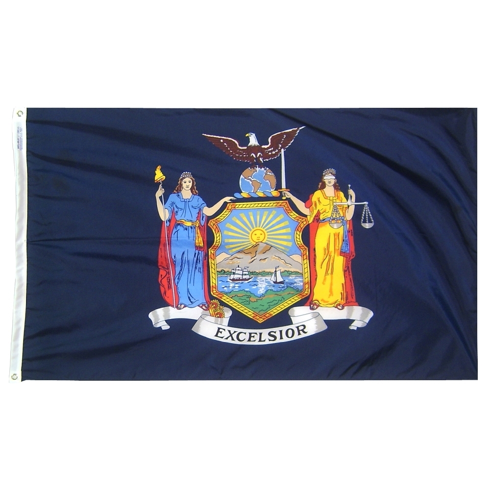 New York State Flags On Embassy Flag, Inc.
