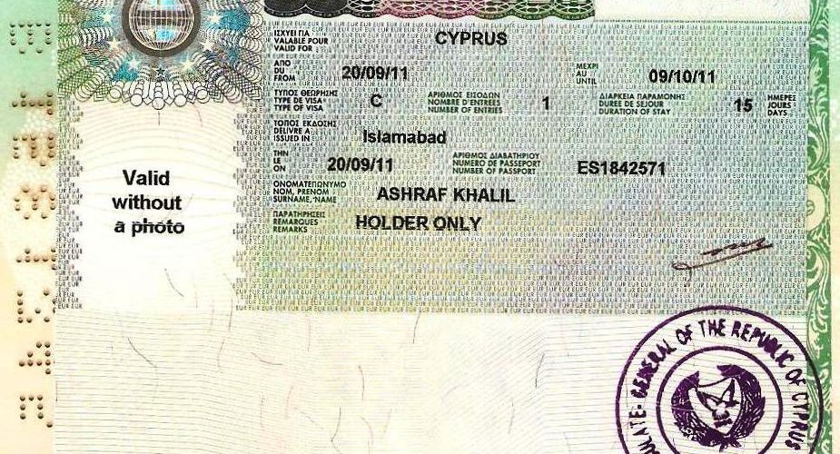 Cyprus Visa Documents required Embassy n Visa