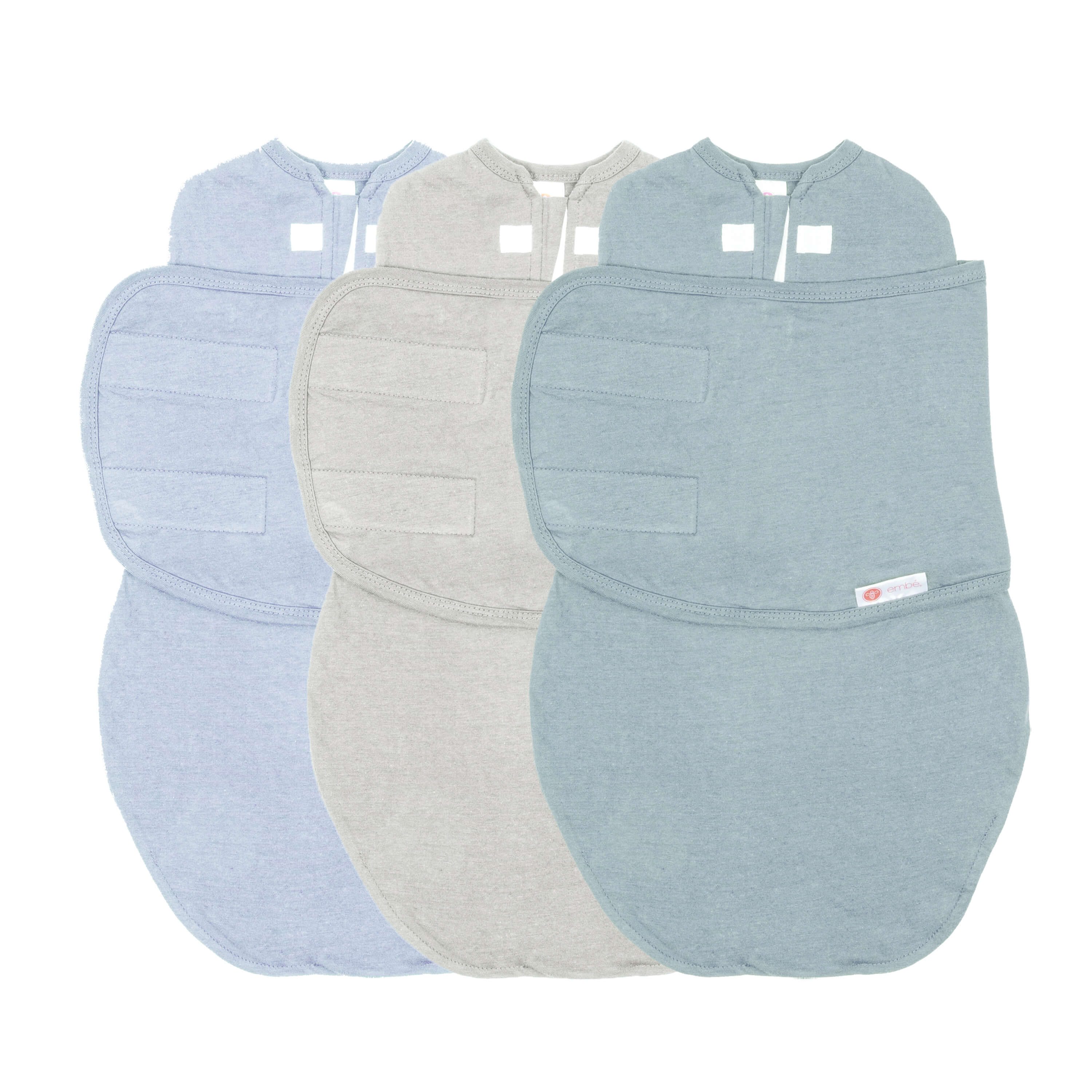 embé® Starter Swaddle Original Bundle (Rust / Sand / Moss)