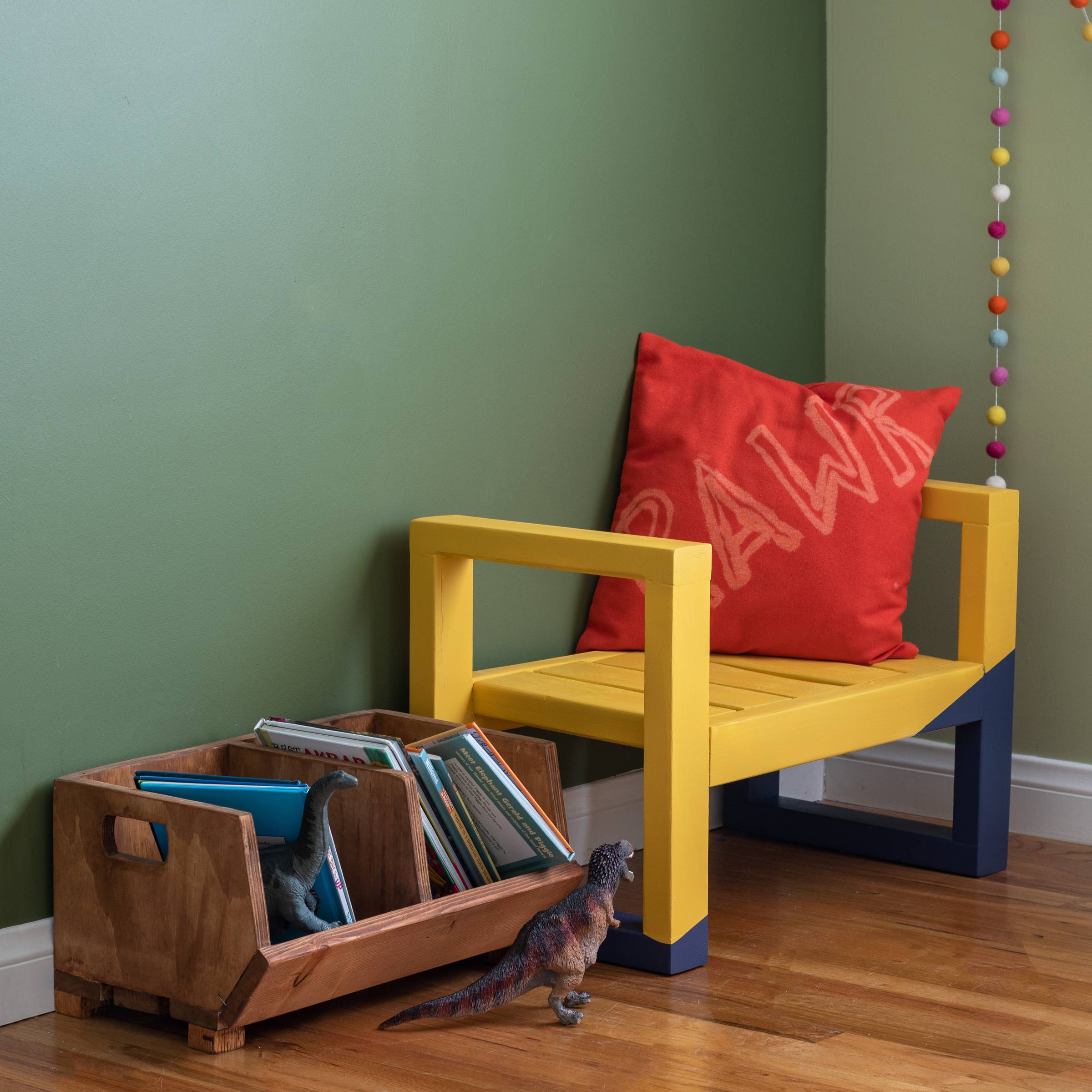 DIY Toddler Bench