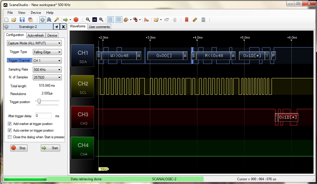Understanding Logic Analyzer basics using SCANALOGIC2 EDU KIT