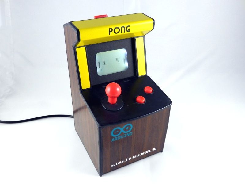 Mini Pong arcade using Arduino Embedded Lab