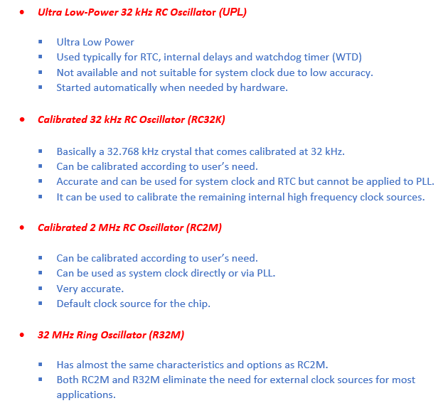 XMega Clock System Embedded Lab