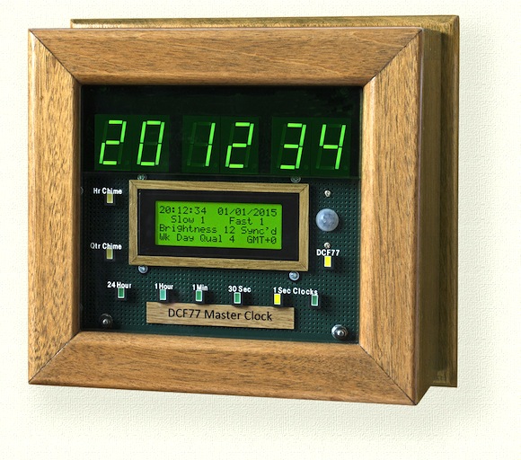 Very accurate master clock synchronized to the DCF77 time signal Embedded Lab