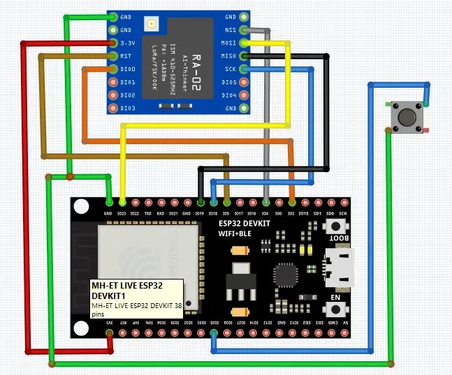Interfacing Esp32 with LoRa using Arduino IDE: Example Code Included