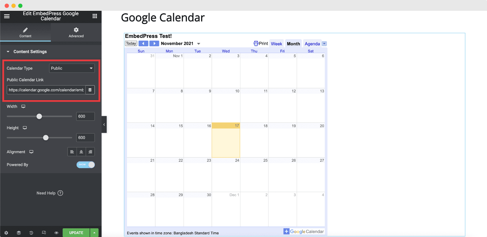 How To Embed Google Calendars In WordPress Using EmbedPress?