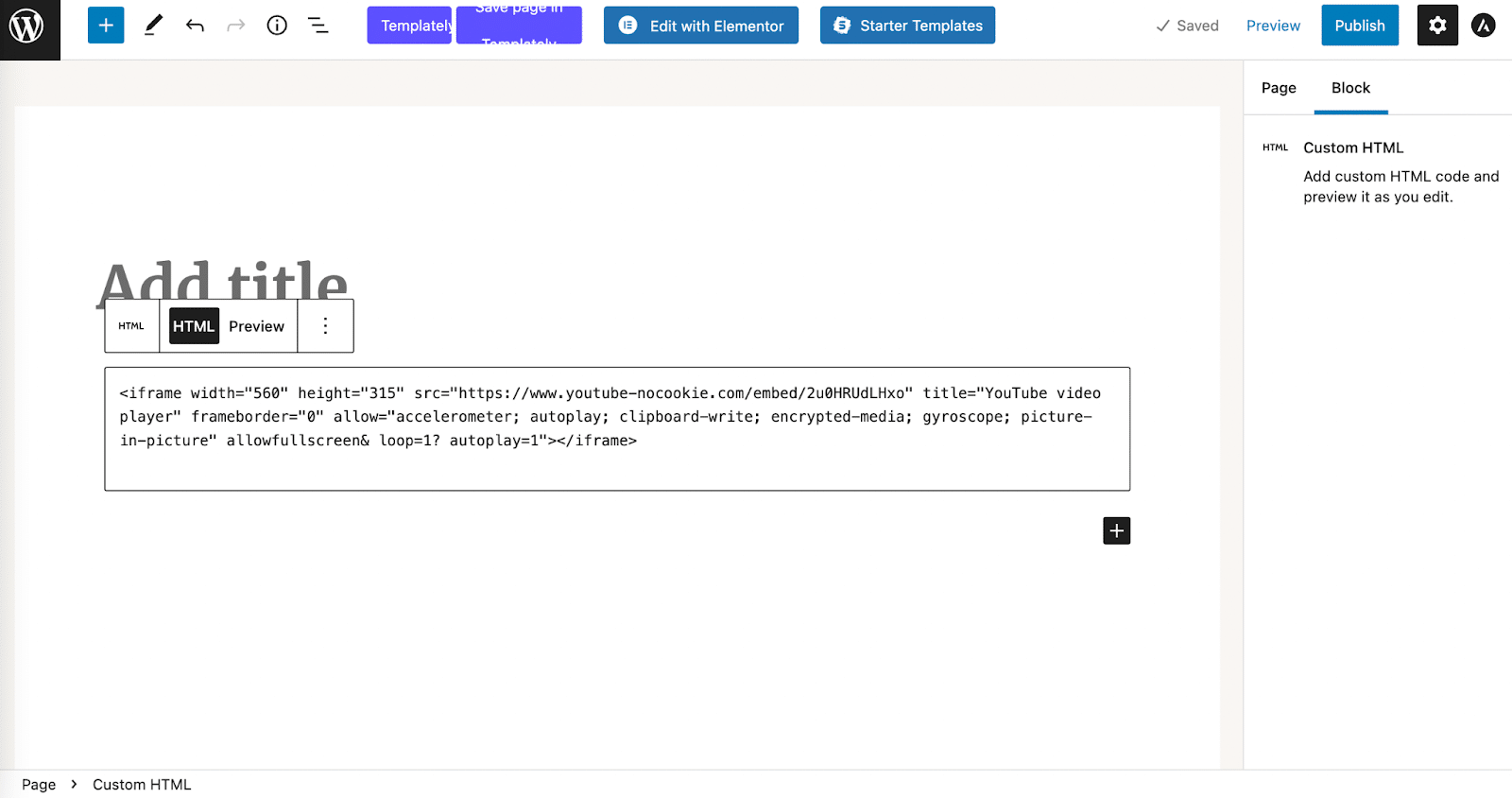 How To Autoplay And Loop YouTube Videos In WordPress