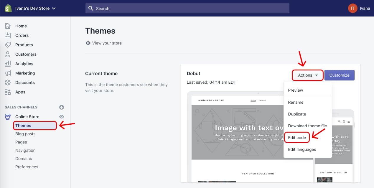 Customize and display native reviews widget in Shopify