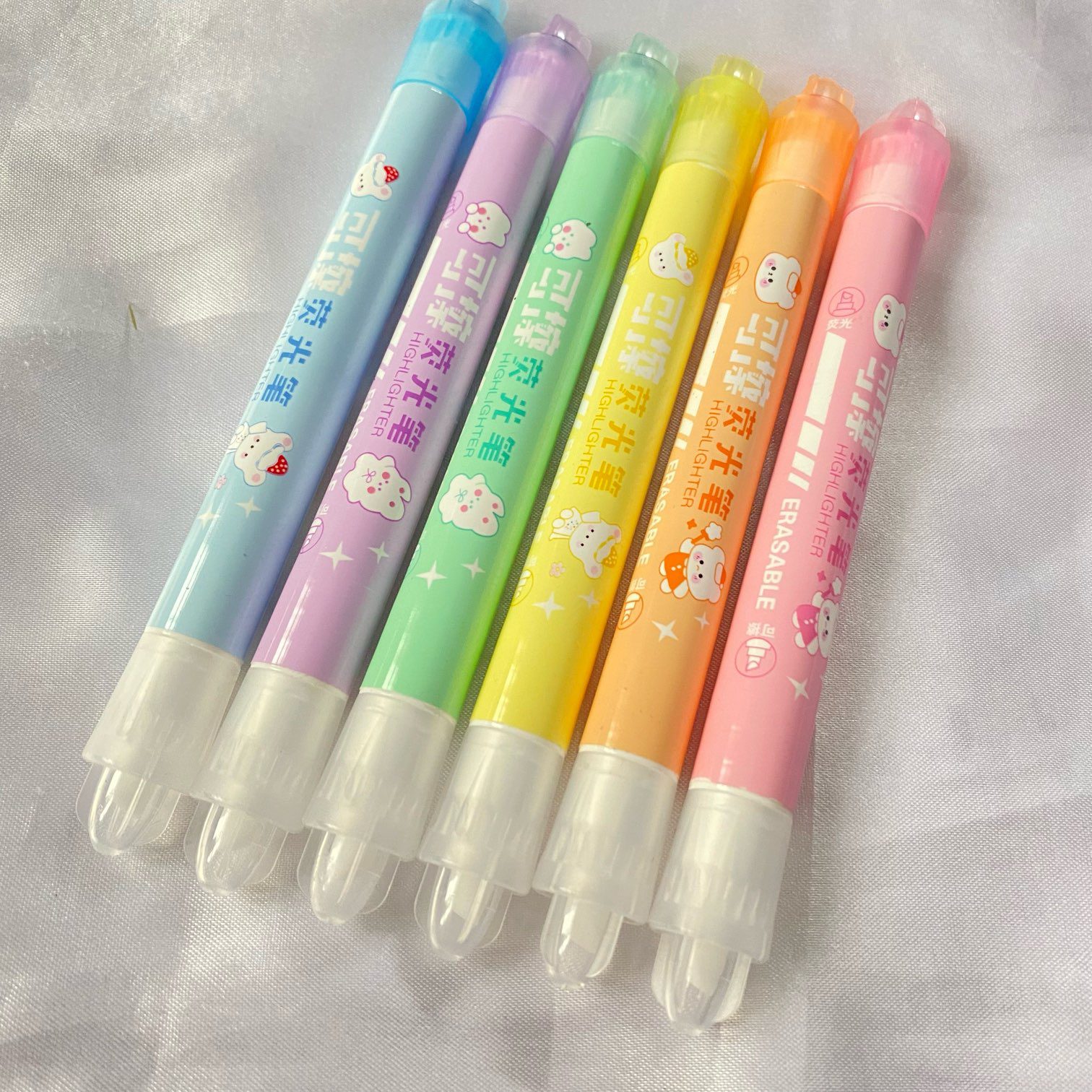 Erasable Highlighters (6pc) Embelisha