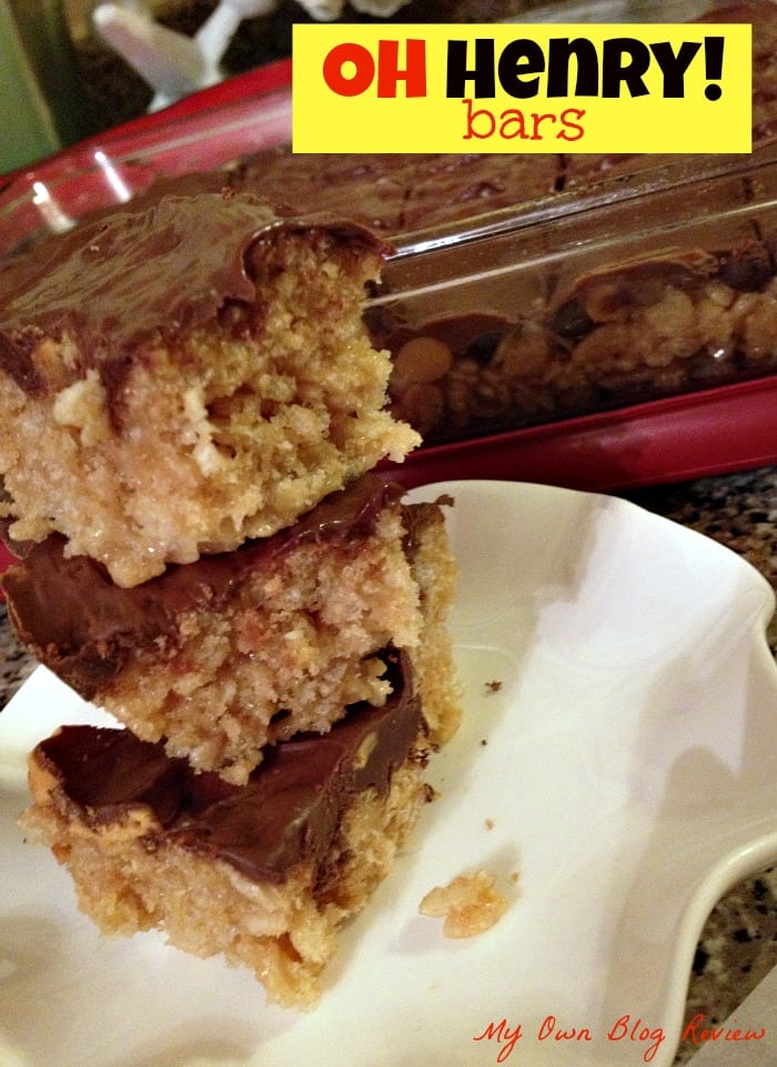Oh Henry Bars Recipe // AKA Chocolate Scotcharoos