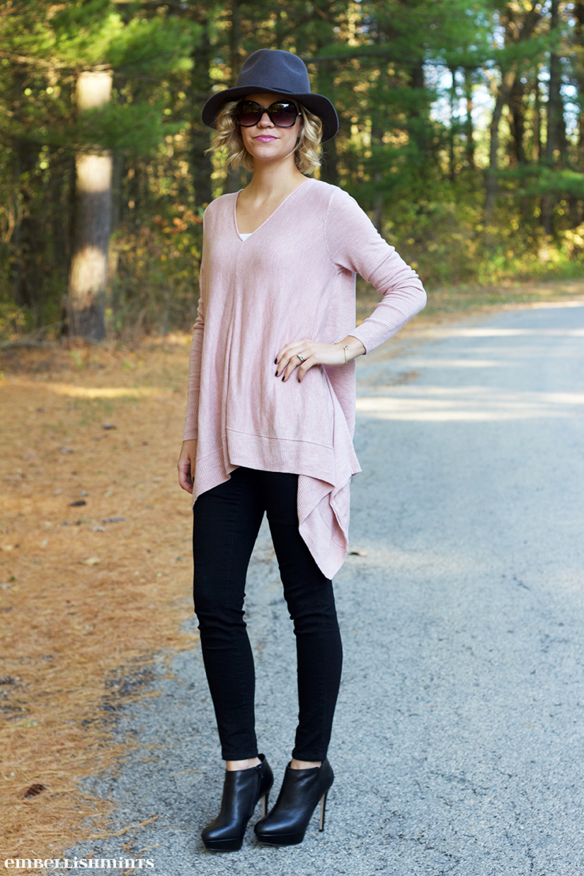 How To Wear A Boyfriend Sweater // Frumpy to Sexy