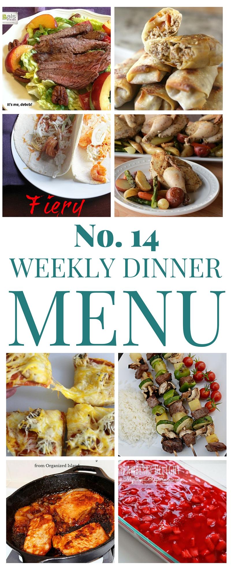 Weekly Menu Plan