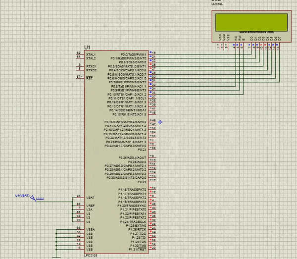 LCD Interfacing with LPC2148 ARM7 ⋆ EmbeTronicX