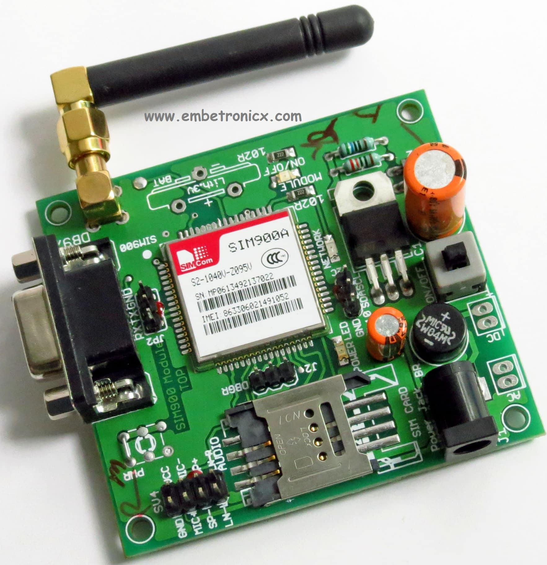 GSM Interfacing with LPC2148 (SIM900A) ⋆ EmbeTronicX