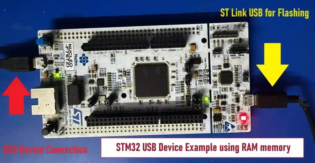 STM32 USB Device MSC using RAM USB Device Tutorial Part 1