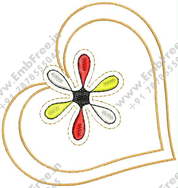 small embroidery machine design, Designs ID10041 EmbFree