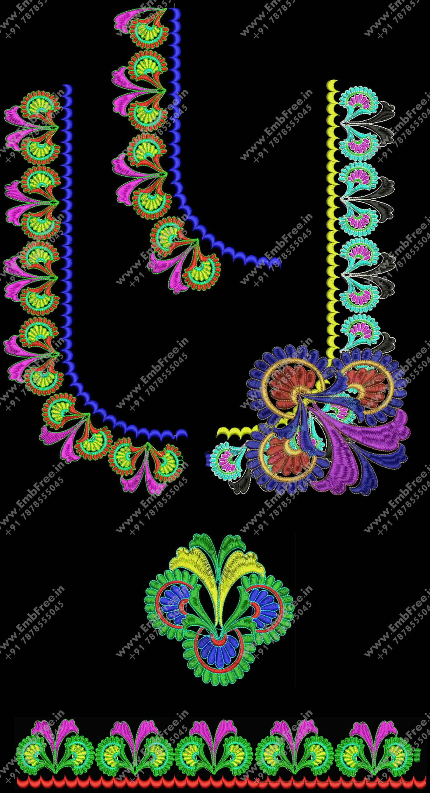 small embroidery machine design, Designs ID10041 EmbFree