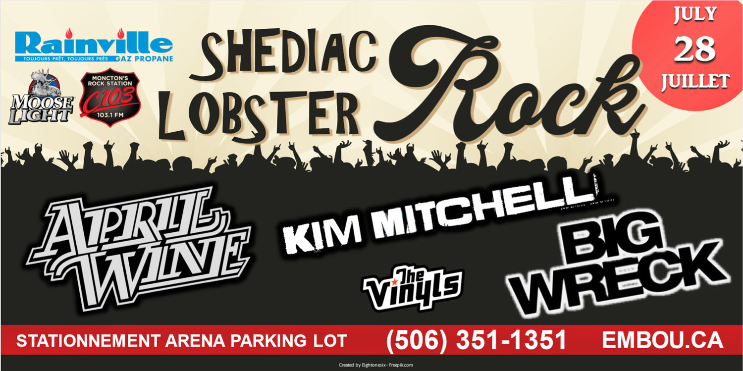 Shediac Lobster Rock July 28th 2018 April Wine Big Wreck Kim