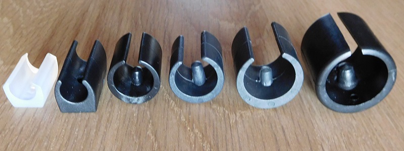 Embouts plastiques sabots tampons semelles pour chaises en