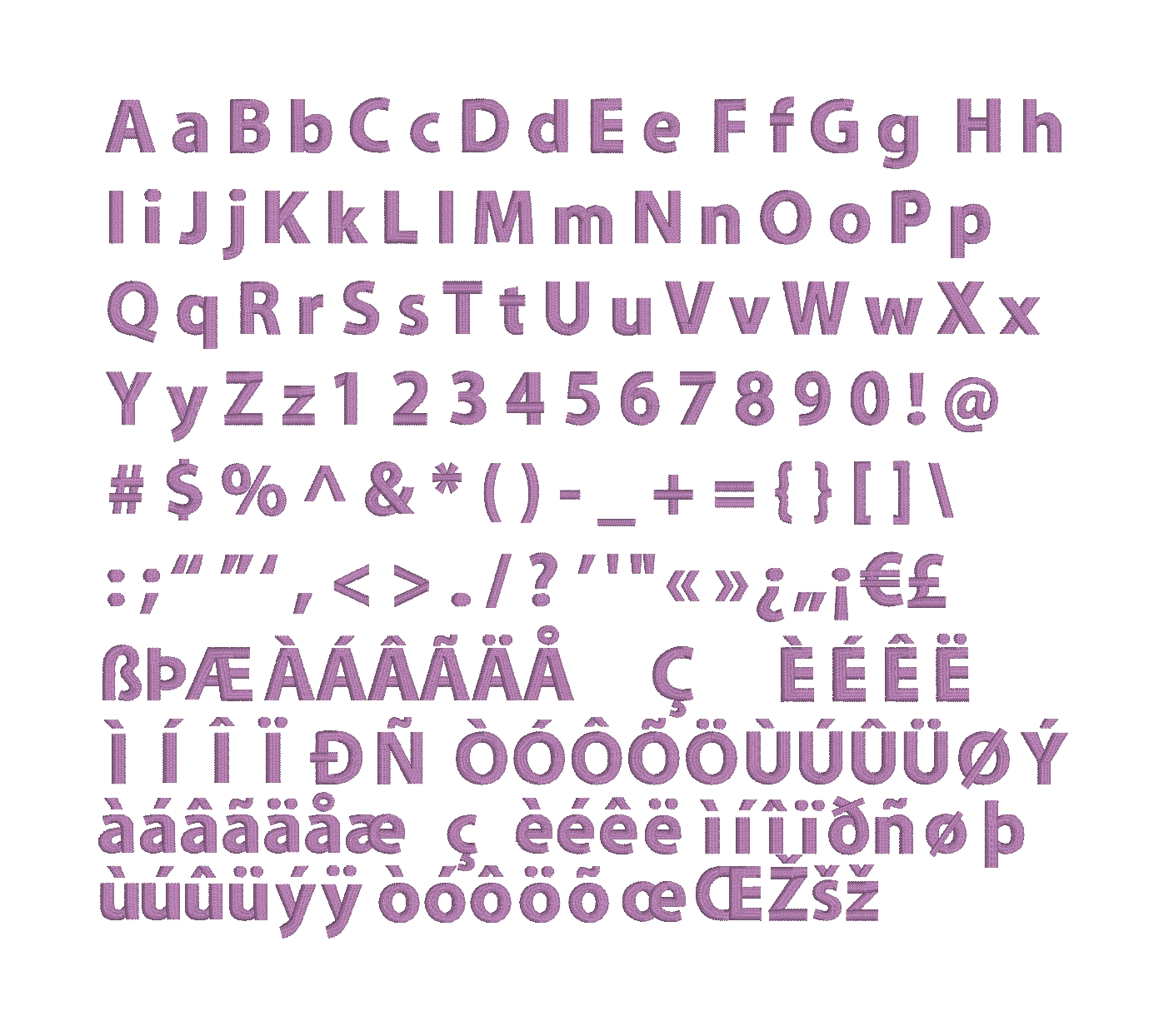 Embrilliance Essentials Core Fonts