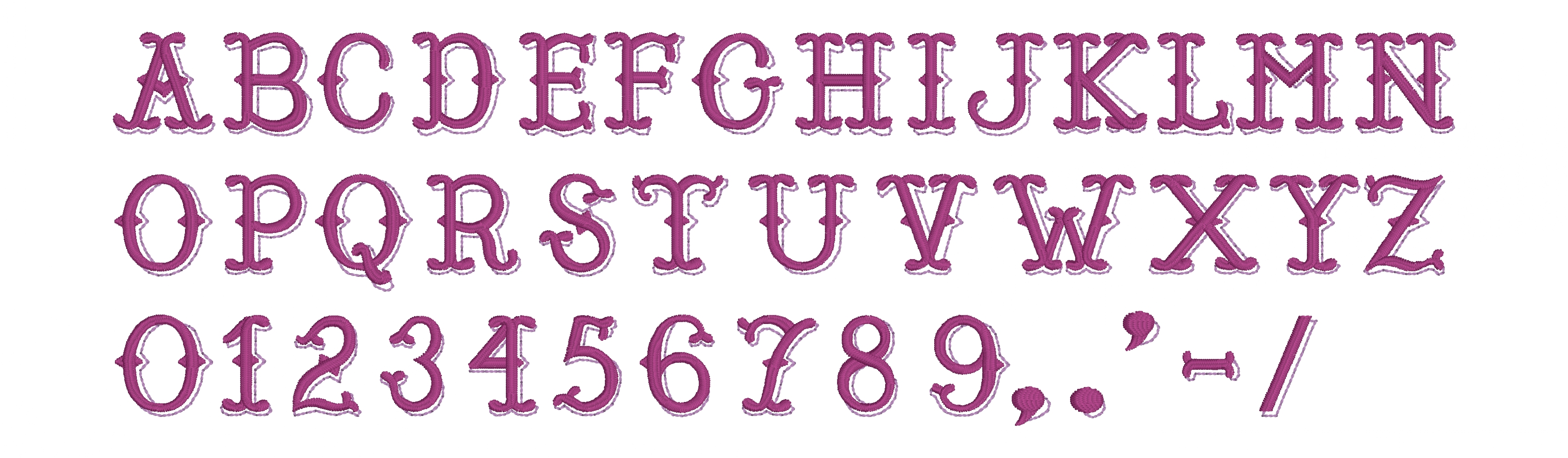 Embrilliance Font Collection 2