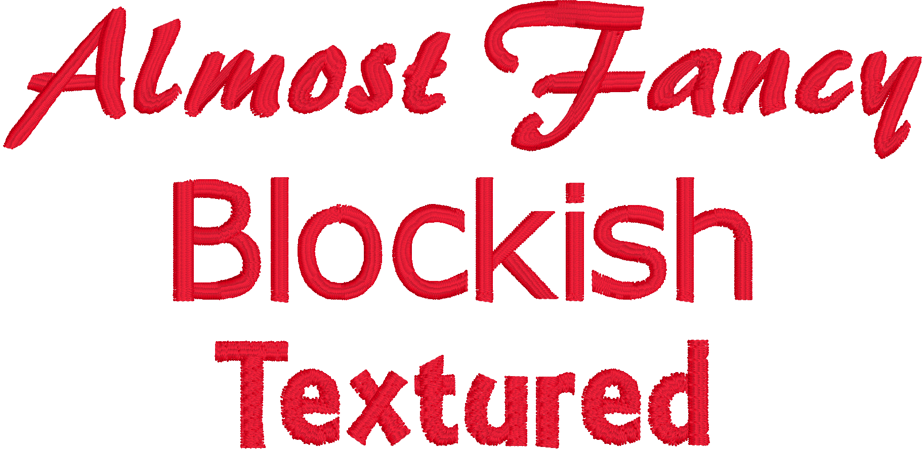 3 Free StitchBased Fonts! Embrilliance Embroidery Software