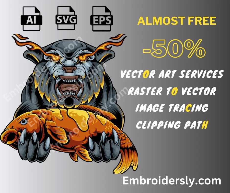Best Vector Art Services Conversion Online Starts from 12