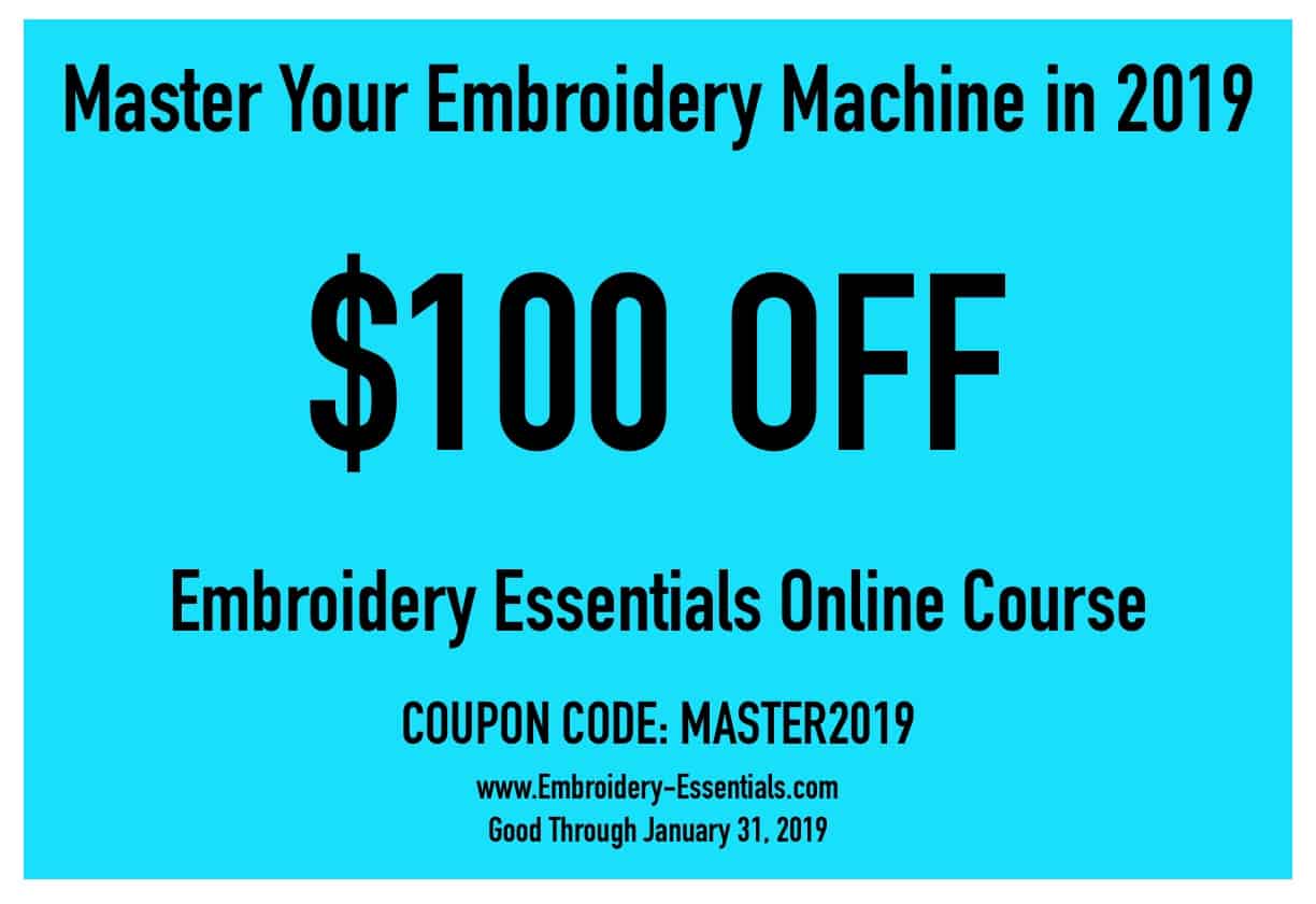 Embroidery Essentials by Sewing Mastery