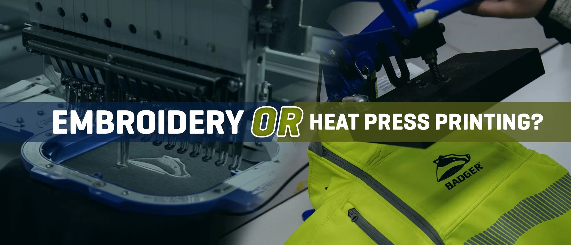 Embroidery Vs Heat Press EMBROIDERYPRO