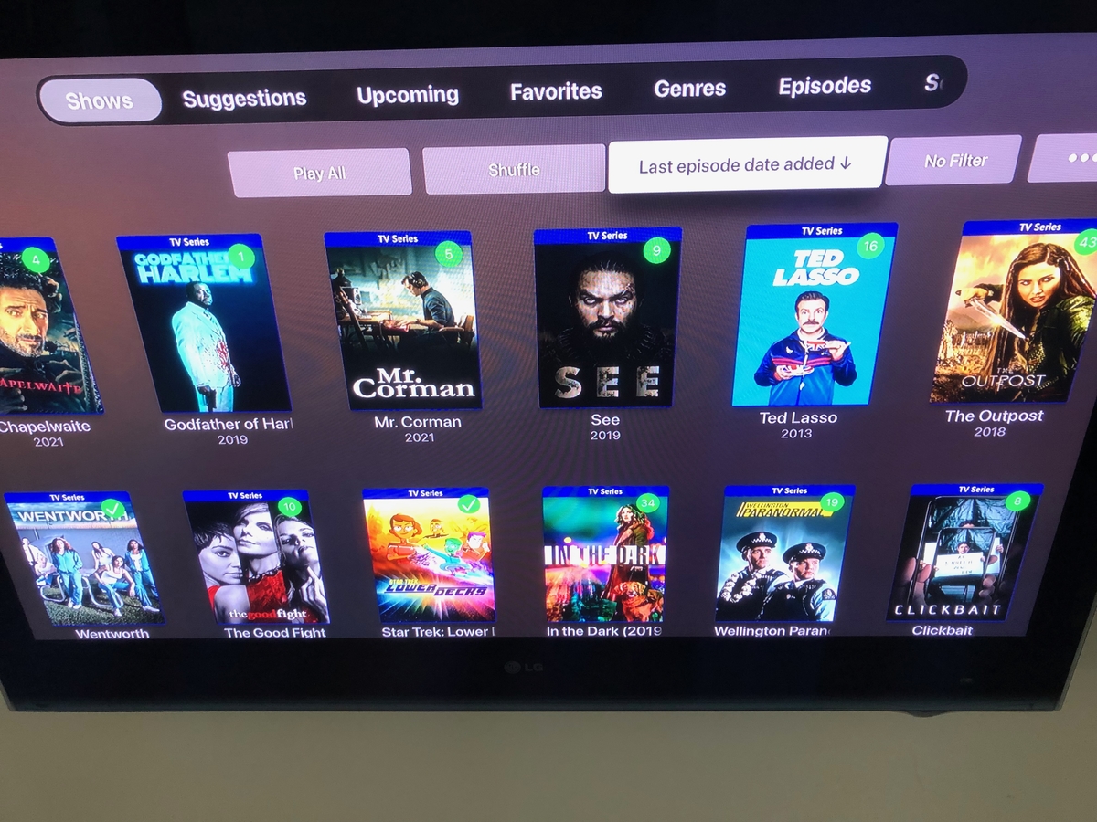 Filter not Working in TV Series Apple TV Emby Community